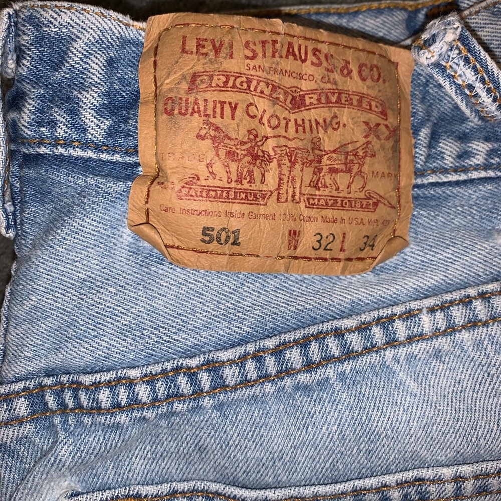 501 vintage Levi’s